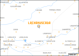 map of La Chamuscada