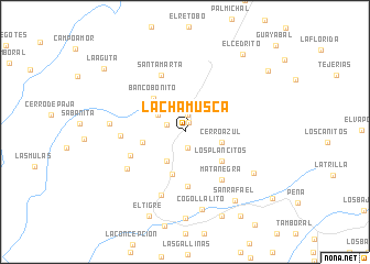 map of La Chamusca