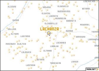 map of La Chanza