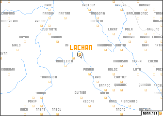 map of La Chan