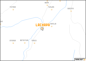 map of La Chapa