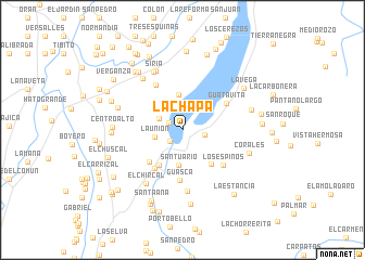 map of La Chapa
