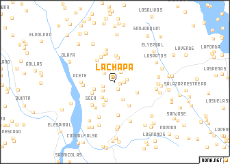 map of La Chapa