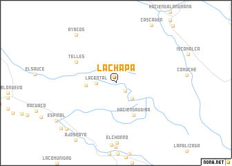 map of La Chapa