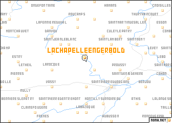 map of La Chapelle-Engerbold