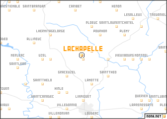 map of La Chapelle