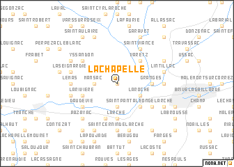 map of La Chapelle