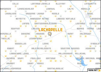 map of La Chapelle