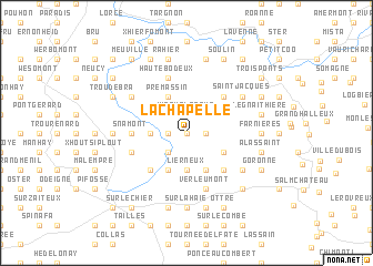 map of La Chapelle