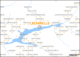 map of La Chapelle