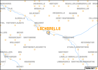 map of Lachapelle