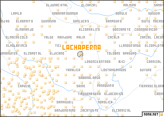 map of La Chaperna