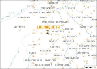 map of La Chaqueta