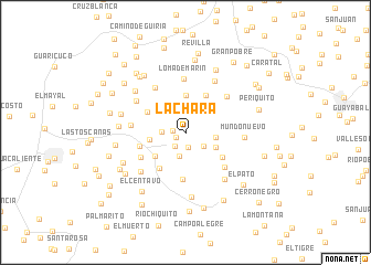 map of La Chara