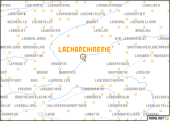 map of La Charchinerie