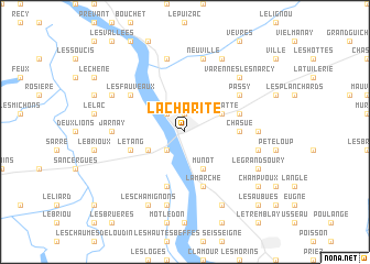 map of La Charité