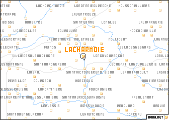 map of La Charmoie