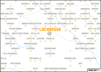 map of La Charsse