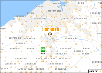 map of La Chata