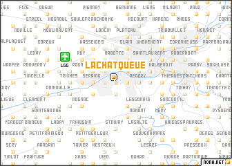 map of La Chatqueue