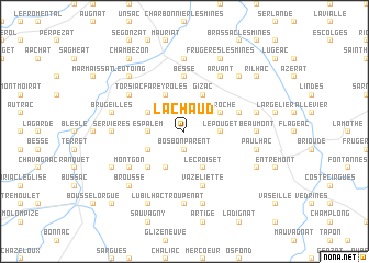 map of Lachaud