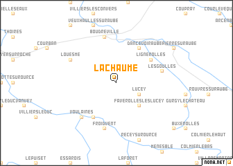 map of La Chaume