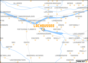 map of La Chaussée