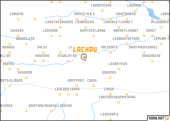 map of Lachau