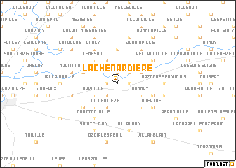 map of La Chenardière