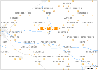 map of Lachendorf