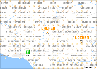 map of Lachen