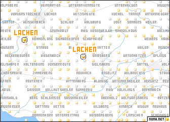 map of Lachen