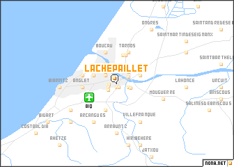 map of Lachepaillet
