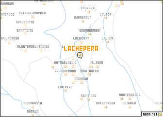 map of La Chepera