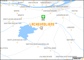 map of La Chevrolière