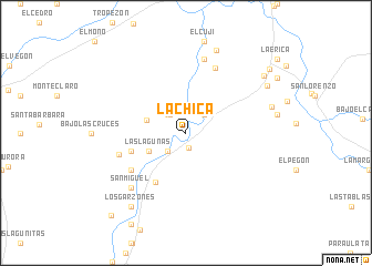 map of La Chica