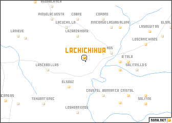 map of La Chichihua