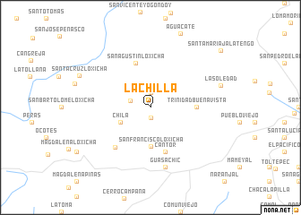 map of Lachilla