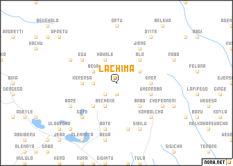 map of Lachʼīma