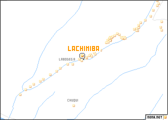 map of La Chimiba