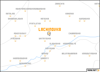 map of Lachinovka