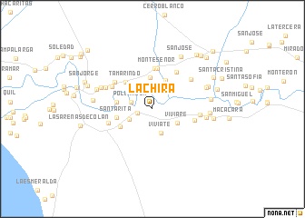 map of La Chira
