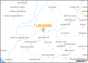 map of La Chispa