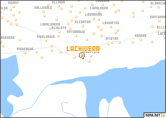 map of La Chivera