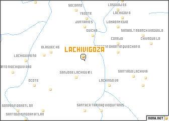 map of Lachivigoza