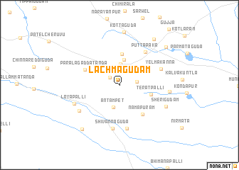 map of Lachmagudam