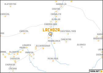 map of La Choza