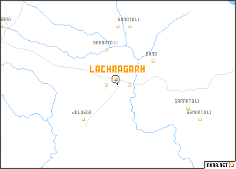 map of Lachrāgarh