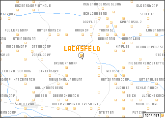 map of Lachsfeld