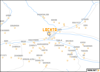 map of Lachta